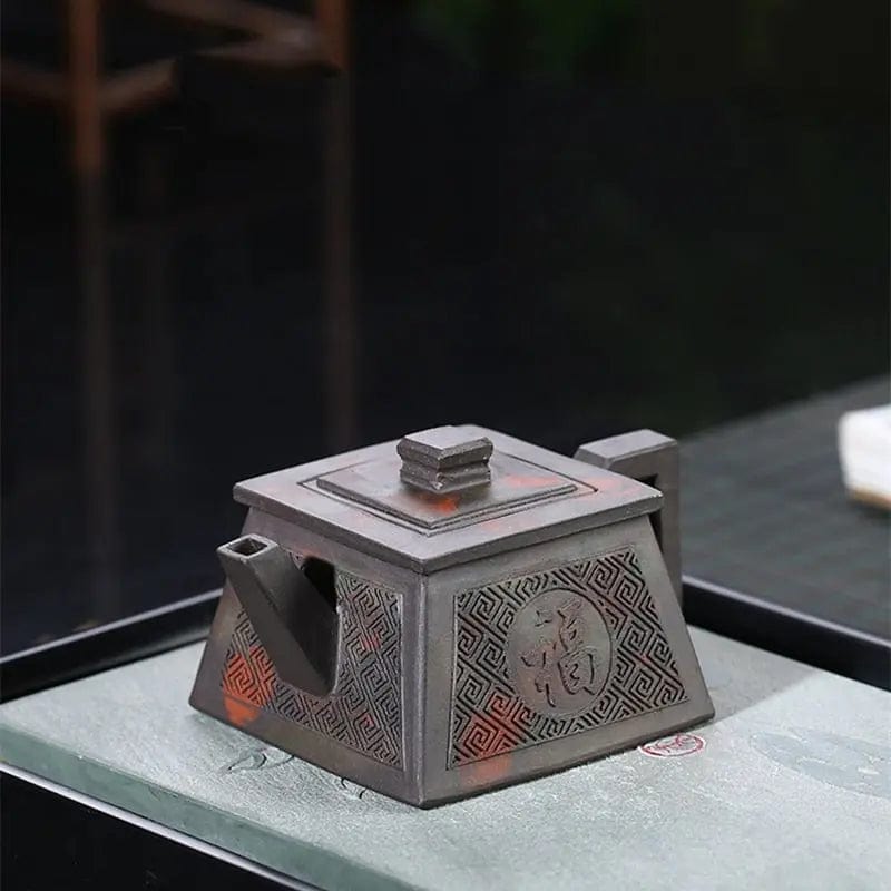 200ML antieke Chinese klei theepot