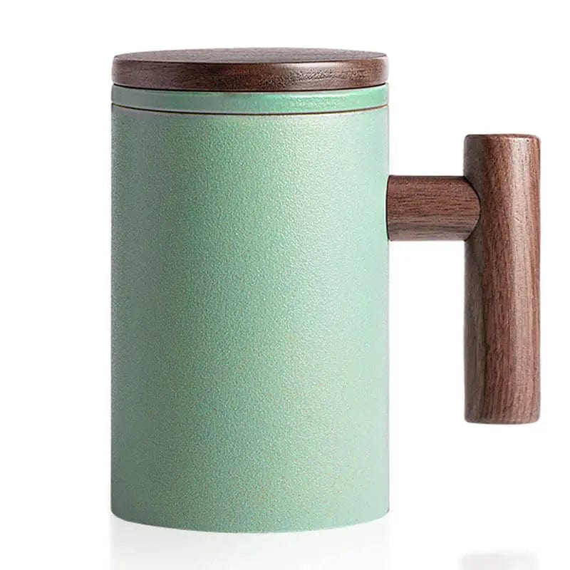 300 ml hoge keramische theemok