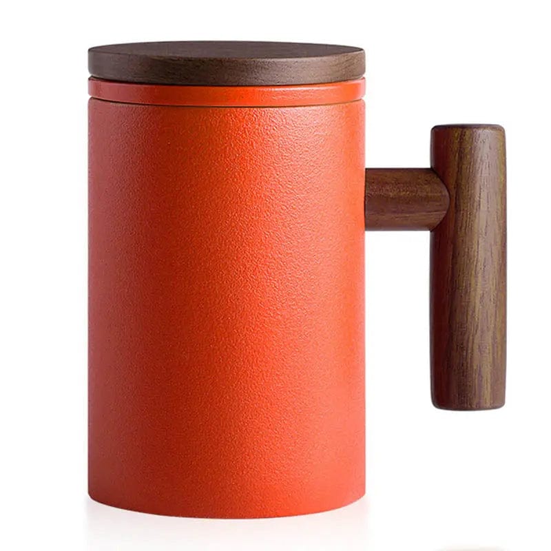 300 ml hoge keramische theemok