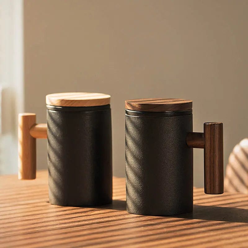 300 ml hoge keramische theemok