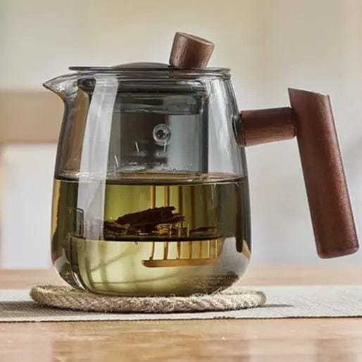 480ML getinte glazen theepot