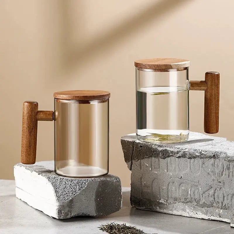 Acaciahouten theemok 400ml