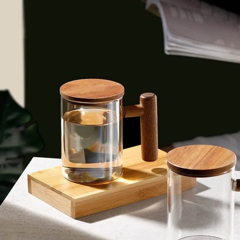 Acaciahouten theemok 400ml