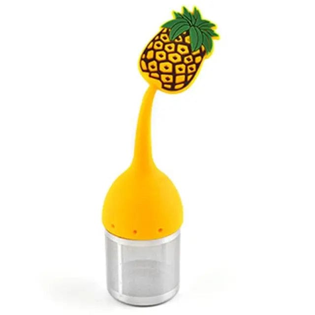 Ananas siliconen thee-ei
