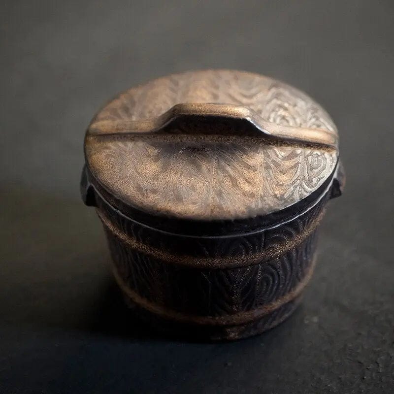 Antieke Japanse keramische theebus 500ml