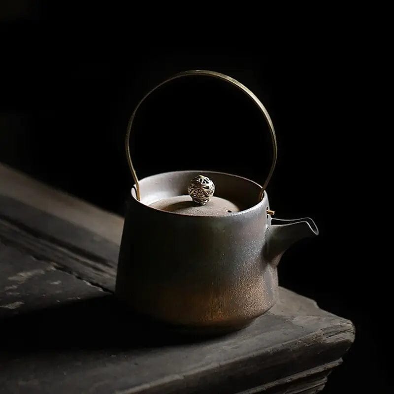 Antieke Japanse keramische theepot 210 ml