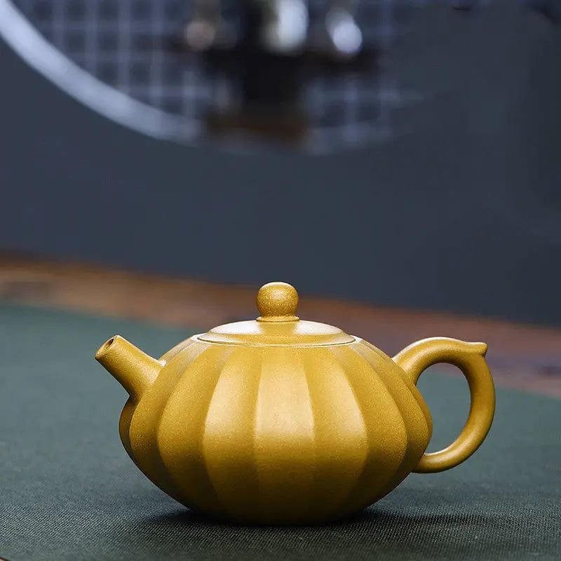 Authentieke Chinese Yixing gele klei theepot 230 ml