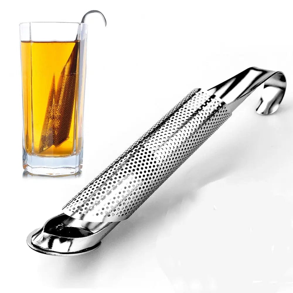 Buisvormige stalen thee-infuser