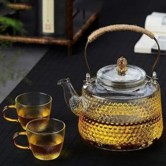 Chinese glazen theepot 1,4L