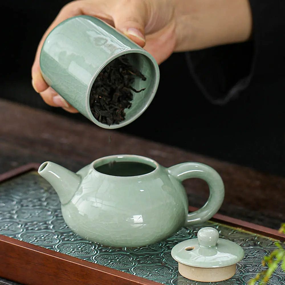 Chinese keramische theeset