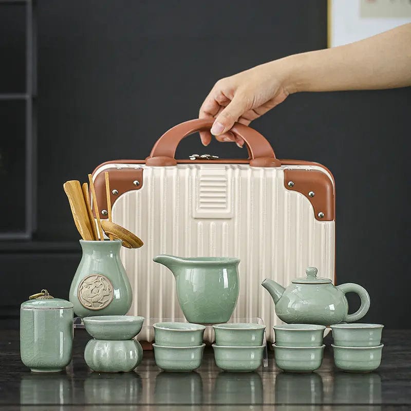 Chinese keramische theeset