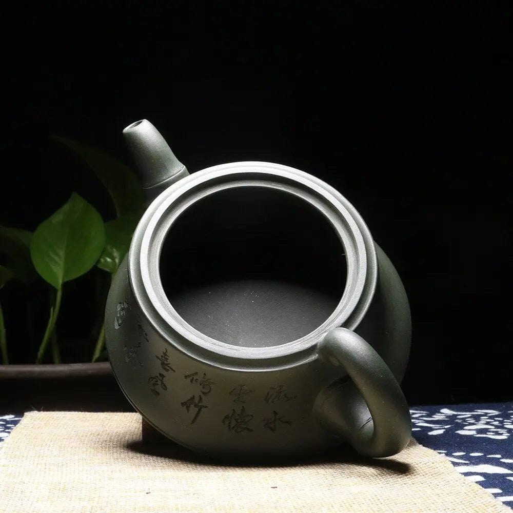 Chinese klei theepot schrijven 1L