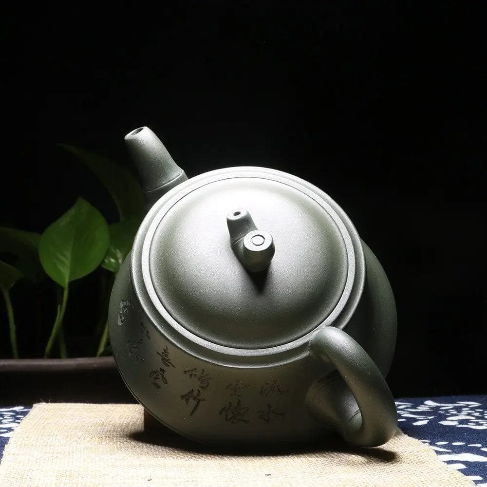 Chinese klei theepot schrijven 1L