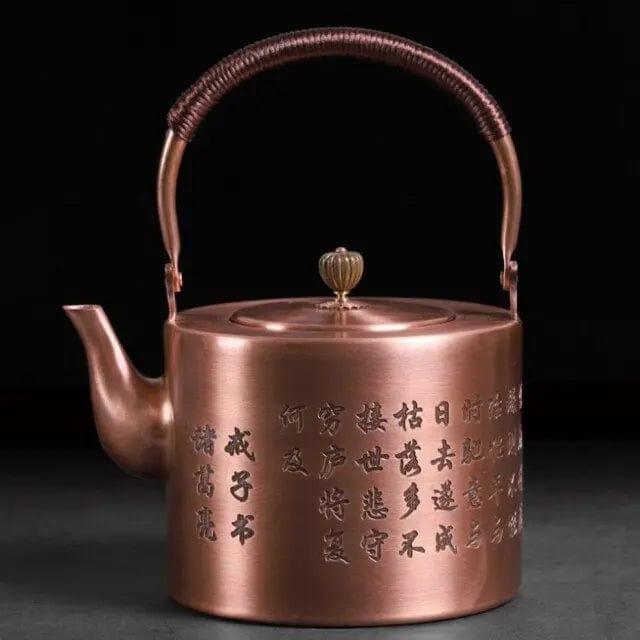 Chinese koperen theepot Command 2L