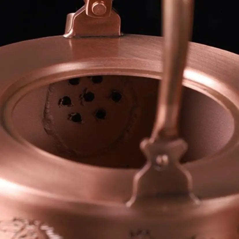 Chinese koperen theepot Command 2L