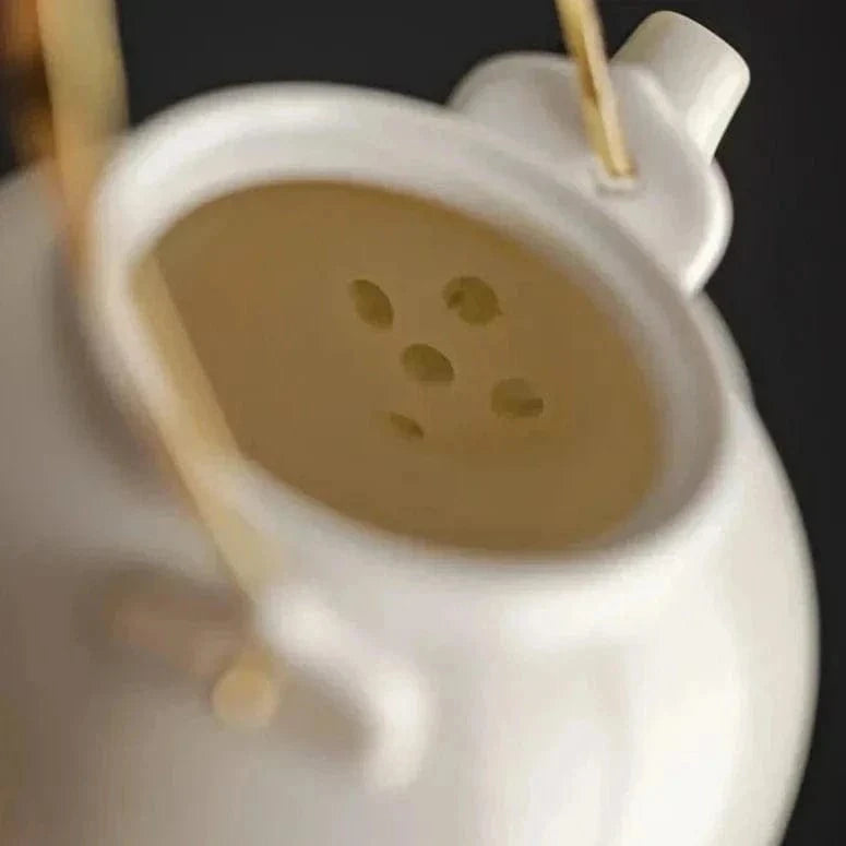 Chinese porseleinen theepot landschapsschilderij 300ml