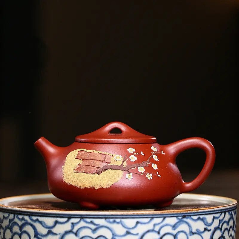 Chinese Yixing Kersenbloesem Klei Theepot 230ML
