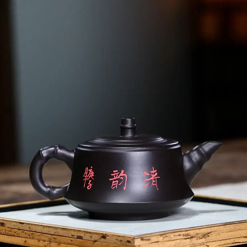 Chinese Yixing zwarte klei theepot 200ML