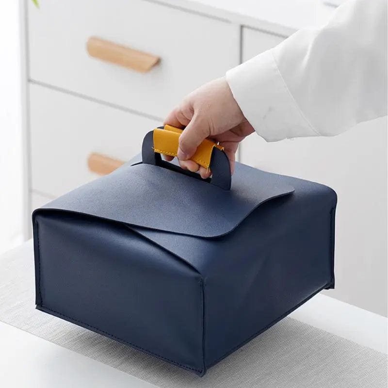 Draagbare Japanse keramische theeset met bergmotieven