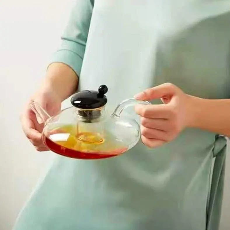 Europese glazen theepot met infuser 800ML