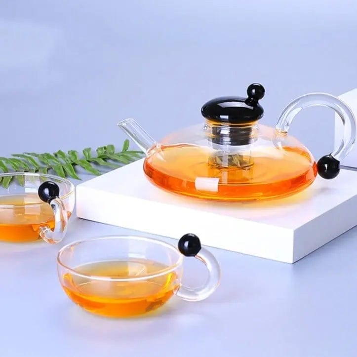 Europese glazen theepot met infuser 800ML