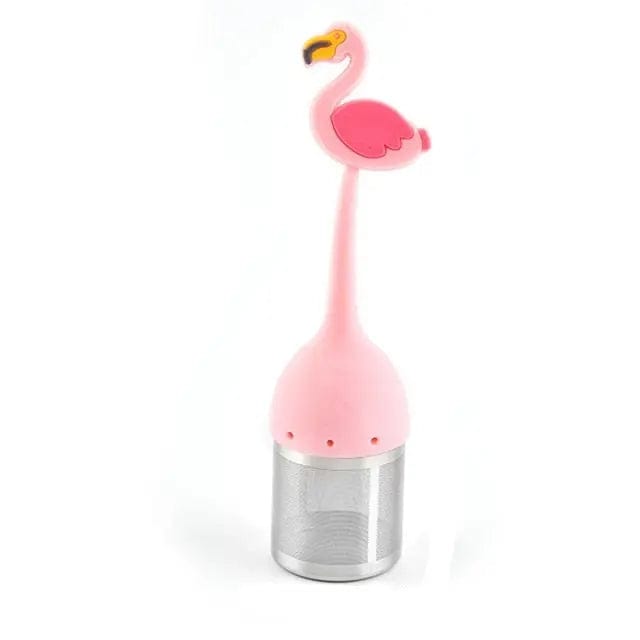 Flamingo Siliconen Thee-ei