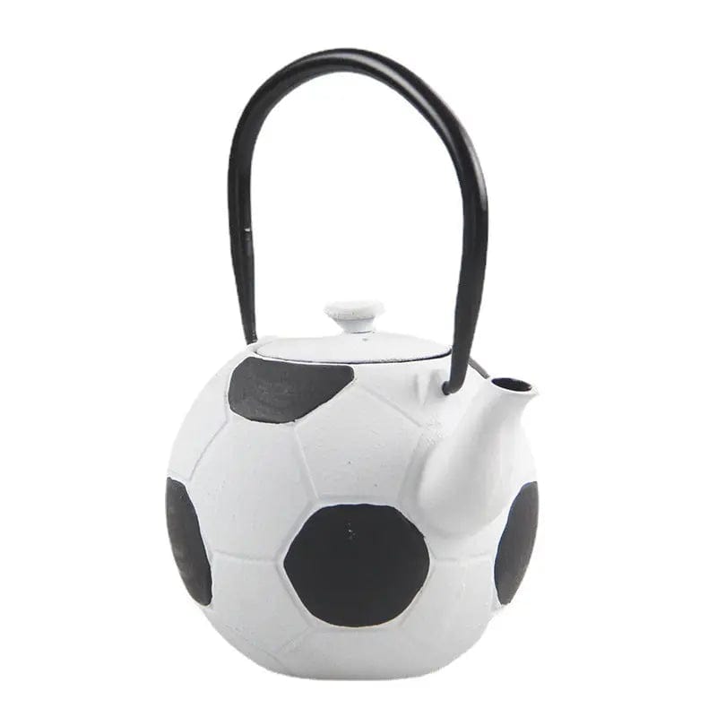 Gietijzeren voetbaltheepot 650 ml