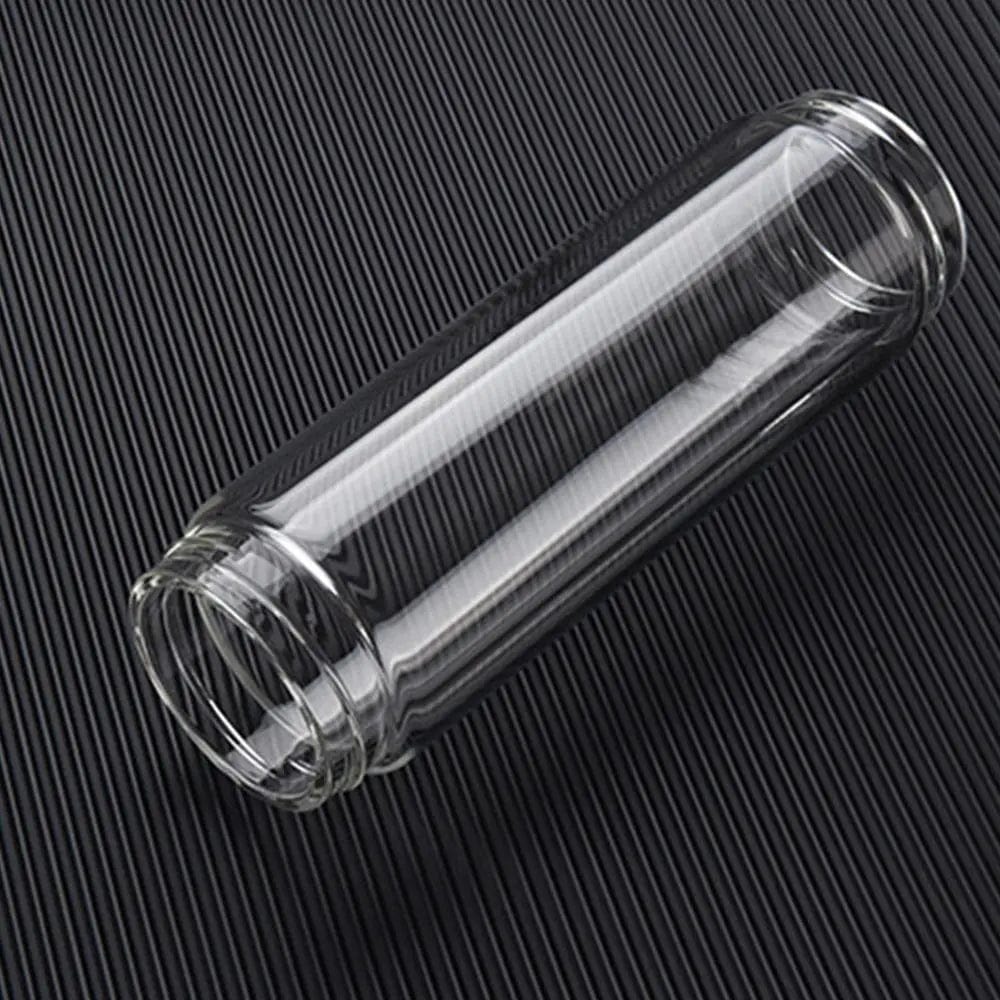 Grijze draagbare glazen theepot 300ML - 400ML