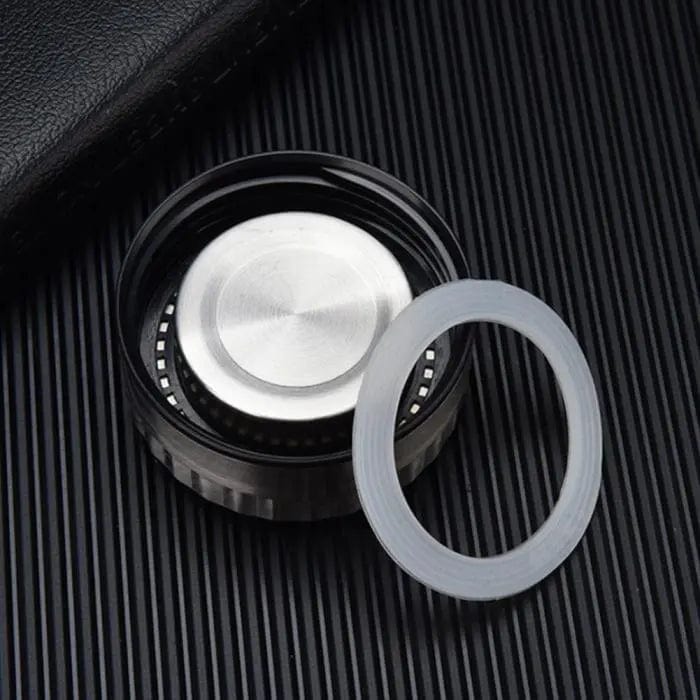 Grijze draagbare glazen theepot 300ML - 400ML