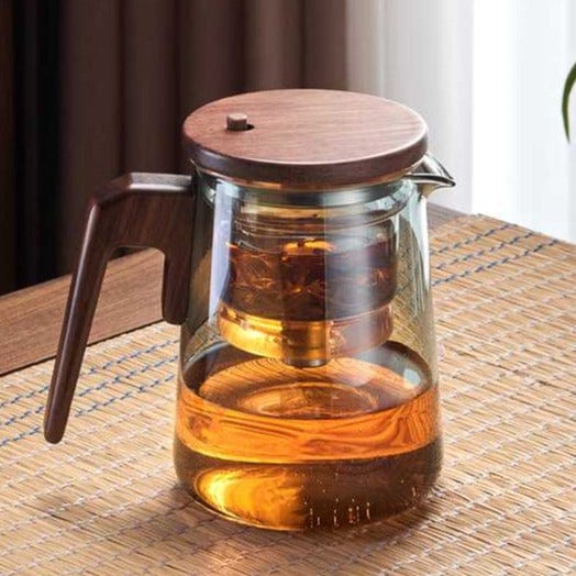 Hoogwaardige Scandinavische glazen theepot 550ml - 750ml