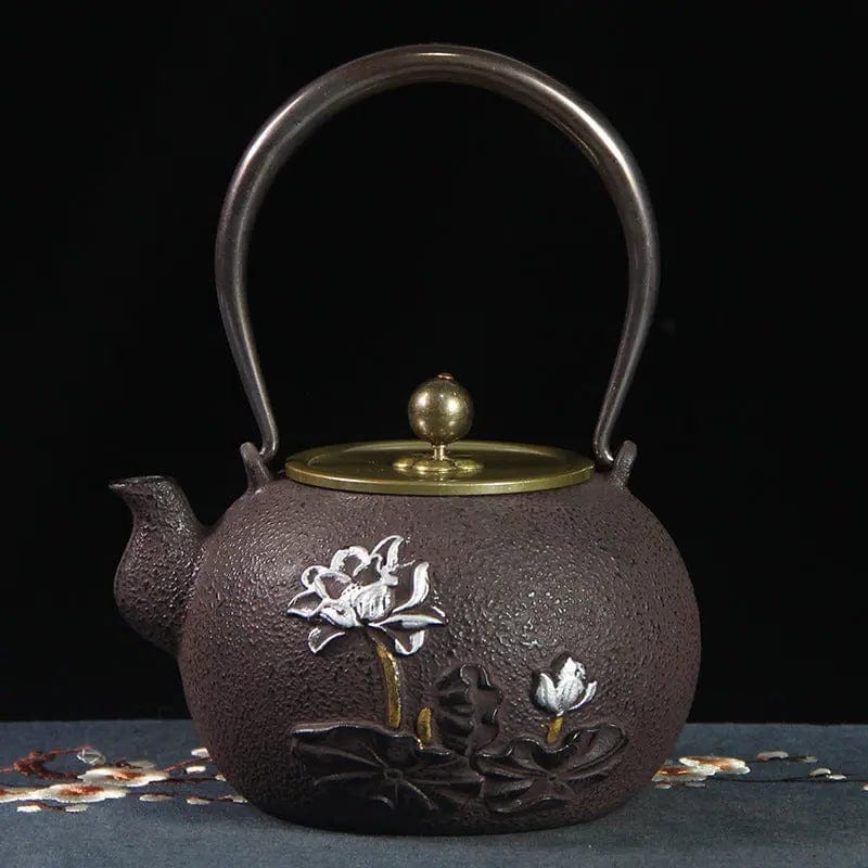 Japanse gietijzeren theepot Bergamot 1,1L