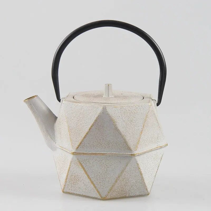 Japanse gietijzeren theepot in kubusvorm, 1,2 liter