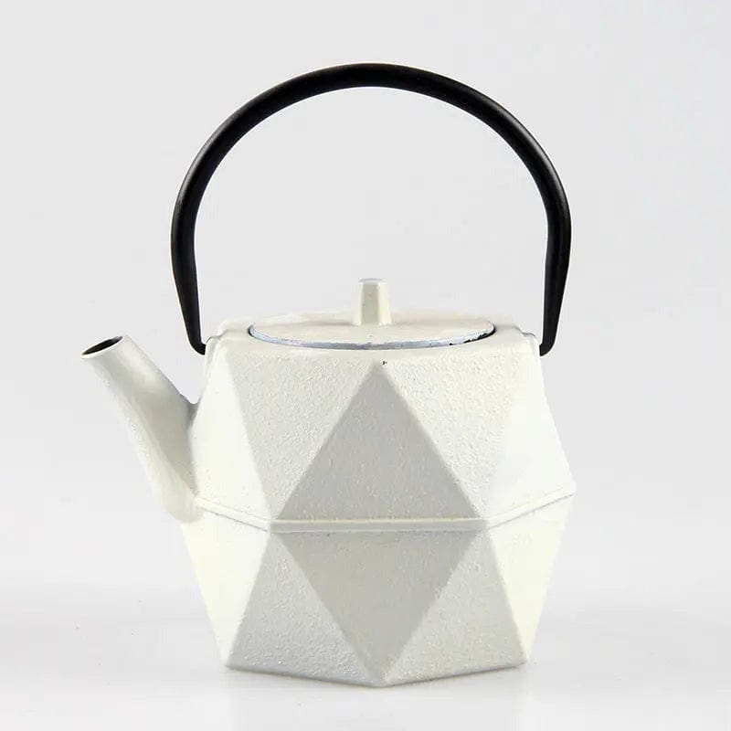 Japanse gietijzeren theepot in kubusvorm, 1,2 liter