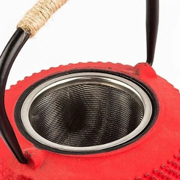 Japanse gietijzeren theepot kleurrijk 850ML