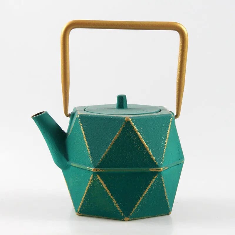 Japanse gietijzeren theepot met design van 1,2 liter