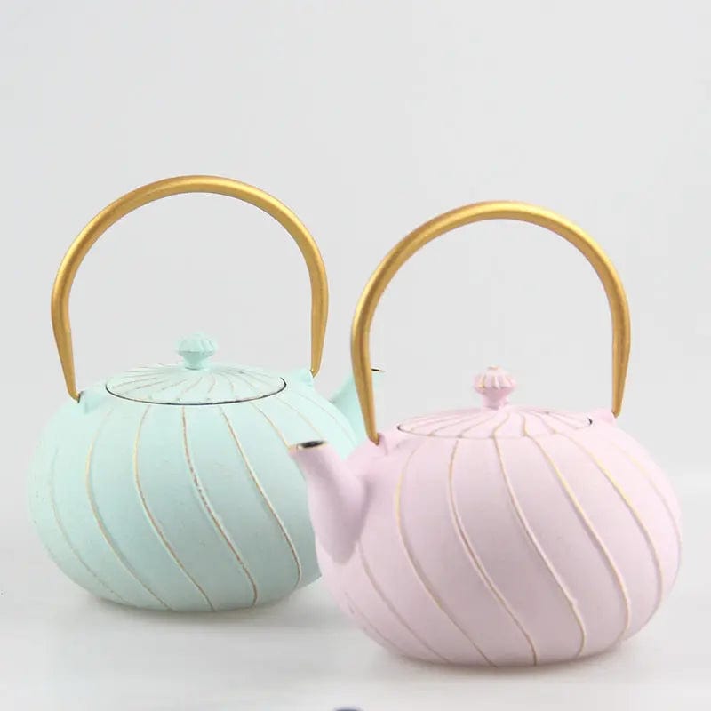 Japanse gietijzeren theepot modern design 1,2L