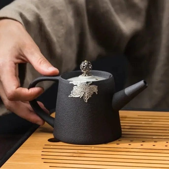 Japanse keramische theepot met design 200 ml