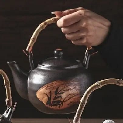 Japanse keramische theepot takjes 700ML