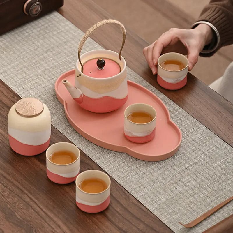 Japanse keramische theeset Sweet Harmony