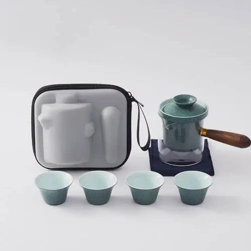 Japanse Kyusu Design Keramiek Theeset