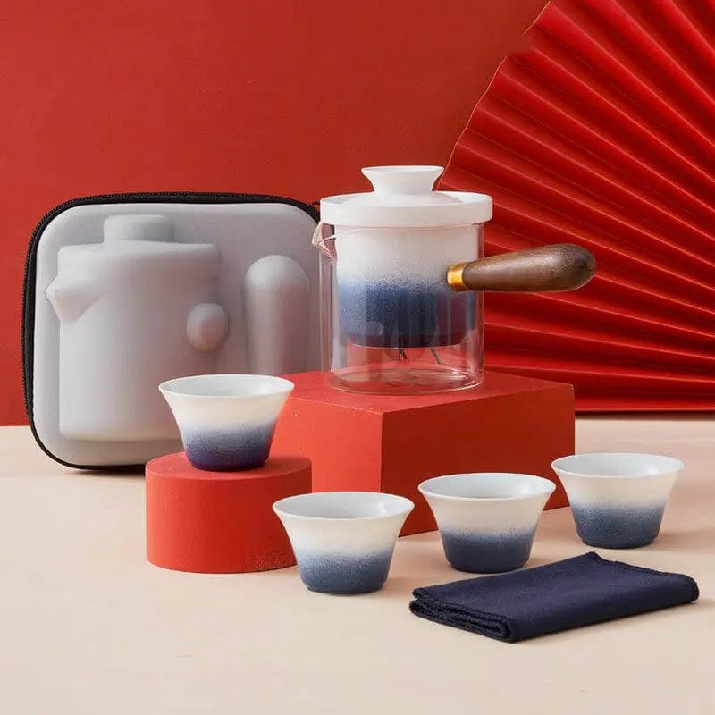 Japanse Kyusu Design Keramiek Theeset
