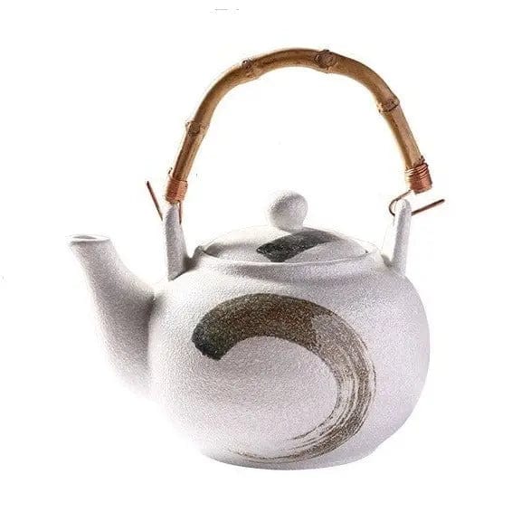 Japanse witte keramische theepot 700ML
