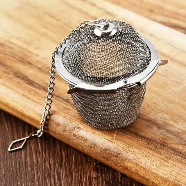Mandvormige stalen thee-infuser