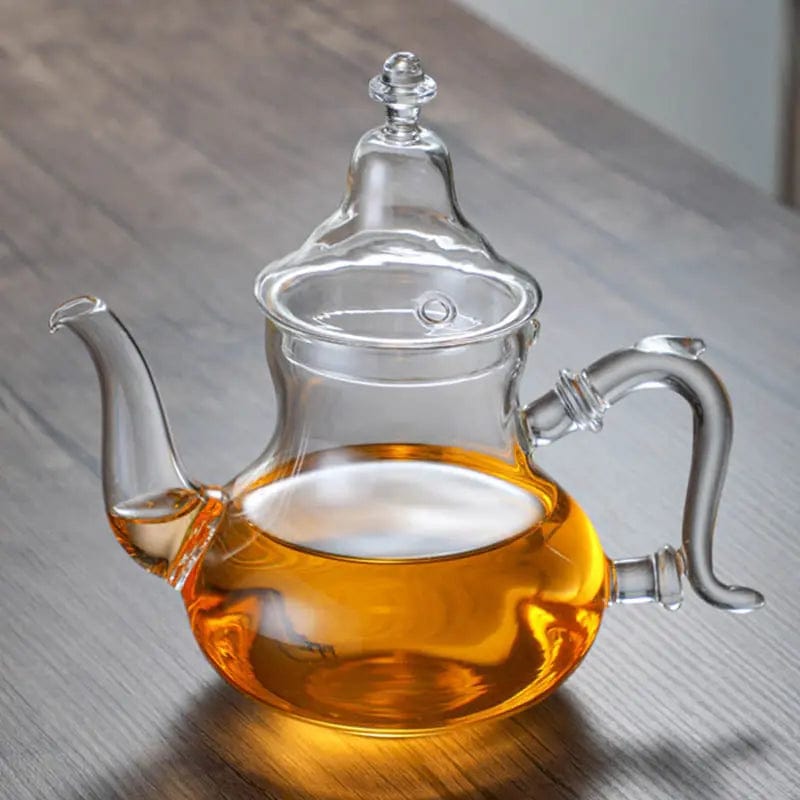 Marokkaanse glazen theepot, 600 ml - 1 liter