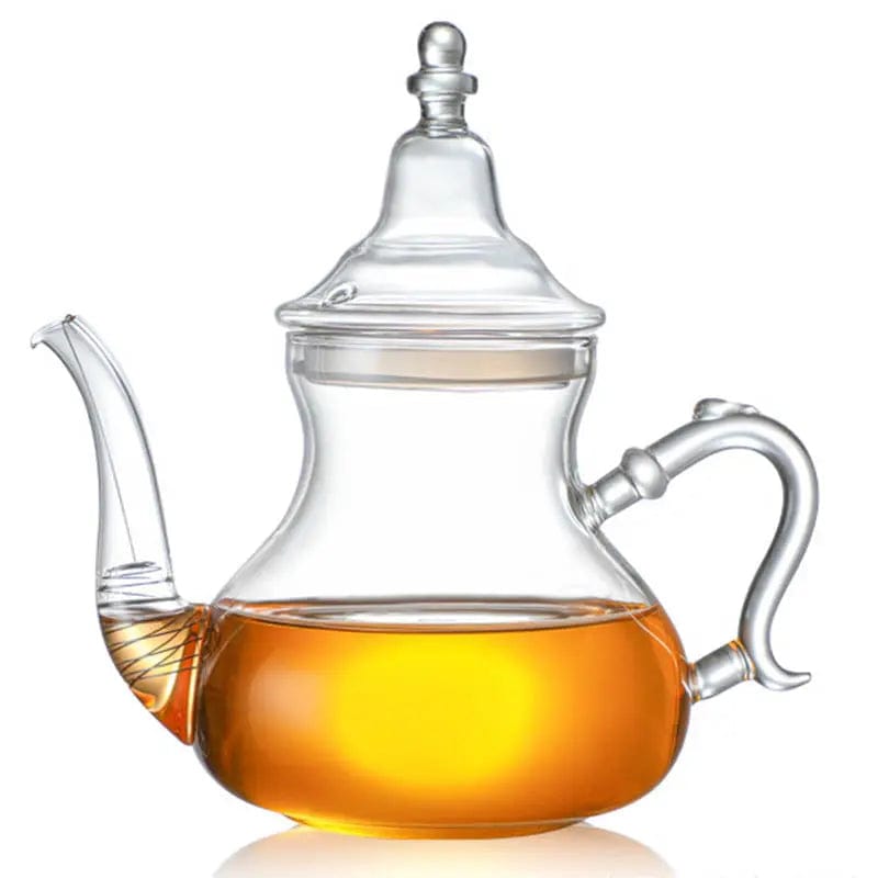 Marokkaanse glazen theepot, 600 ml - 1 liter