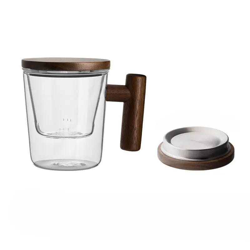 Moderne theekop met infuser 350ml