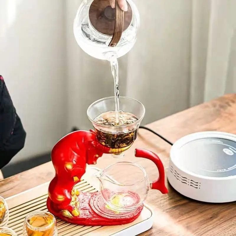 Originele Red Bull glazen theepot 400ML