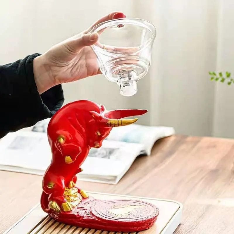 Originele Red Bull glazen theepot 400ML