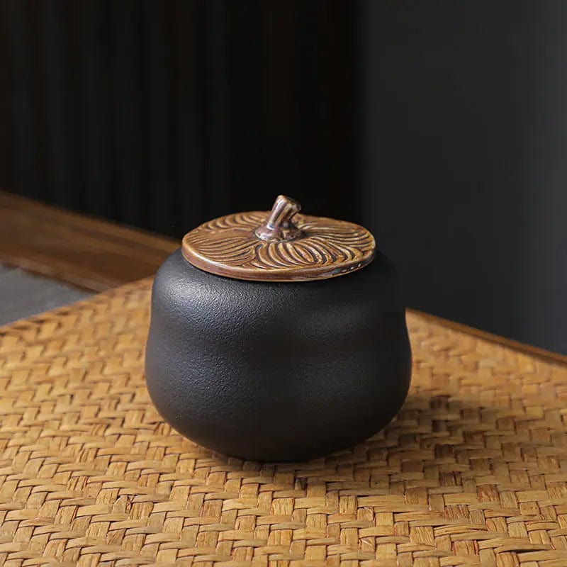 Persimmon Fruit Keramische Theedoos