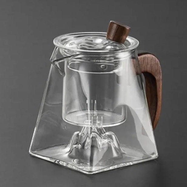 Scandinavisch design glazen theepot 400ml